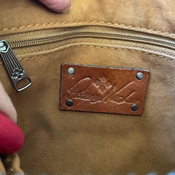 PATRICIA NASH Tooled Leather Wristlet Excellent Like New Condition - Picture 6 of 7